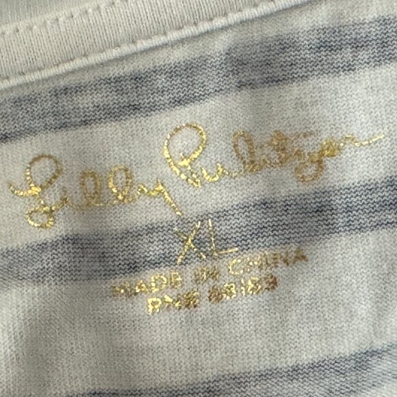 Lilly Pulitzer Rexa Shift Dress Square Neck Beach Coastal SZ XL - Picture 9 of 11